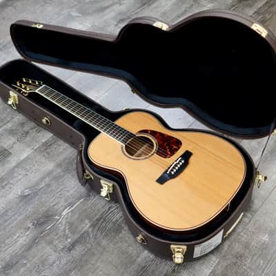 Takamine CP7MO TT Thermal Top Series OM Acoustic/Electric Guitar 2010s - Natural Gloss image 3