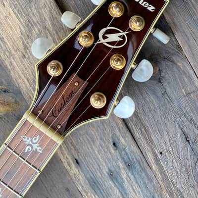 Ultra Rare 2006 Ibanez Awd-102-nt Artcore Custom Natural semi hollow body image 9
