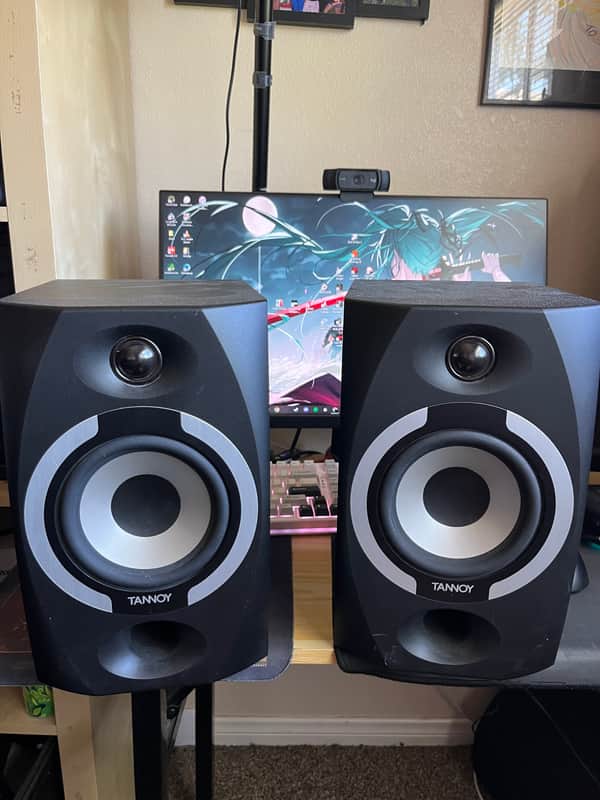 Tannoy Reveal 501a Powered Monitor (Pair) 2010s - Black image 1
