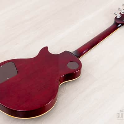 1978 Gibson Les Paul Standard Vintage Guitar Wine Red w/ T Tops, Case image 13