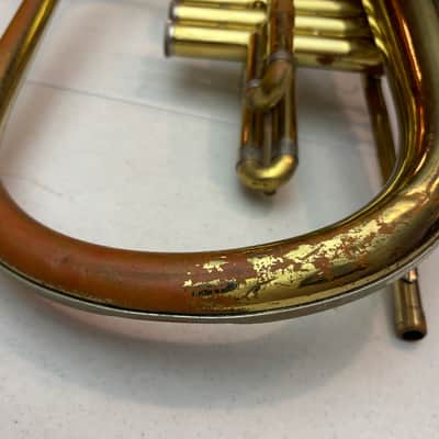 Blessing M-400 Mellophone — Lacquered Brass, Hard Case + Accessories image 10