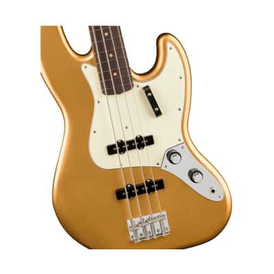 Fender Vintera III Early '60s Jazz Bass, Rosewood Fingerboard, Aztec Gold image 4