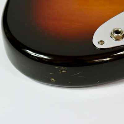 1990 Fender Japan I-Serial (JG66-70) Jaguar 3-Tone Sunburst, All Original, MIJ, FujiGen, Offset image 15