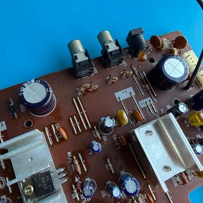 YAMAHA PSR-40 Keyboard Part: Main Motherboard Processor Board PCB [XA003] image 6