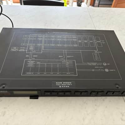 Yamaha TX81Z Rackmount FM Tone Generator 1987 - 1988 - Black image 6