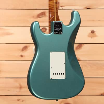 Fender Custom Shop Limited Roasted Pine Stratocaster Relic - Aged Teal Green Metallic-CZ570638 image 6