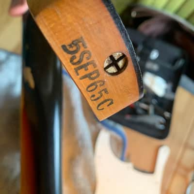 Fender Precision Bass 1965 L-Series Sunburst OHSC image 10