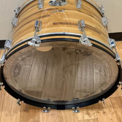 Rogers Fullerton Butcher Block 14x24" Bass Drum (Rm4) image 8