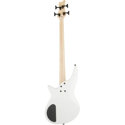 Jackson JS Series Spectra Bass JS2 Snow White - 4-String Electric Bass image 2