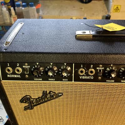 Fender AB763 Super Reverb Vintage 1965 w/ Tuki Cover + Footswitch image 8