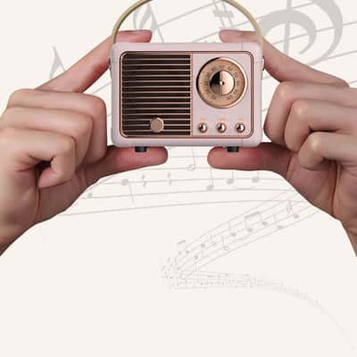 Vintage Radio-black image 12