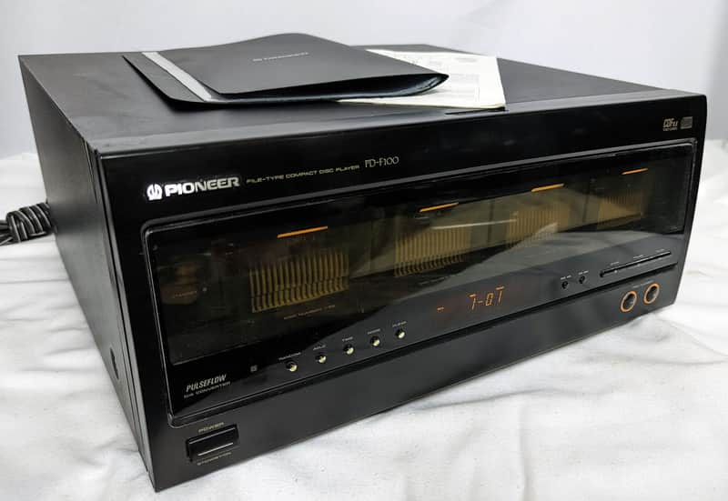 Pioneer PD-F100 100 CD Compact Discs Player - Tested and Works - Japan image 1