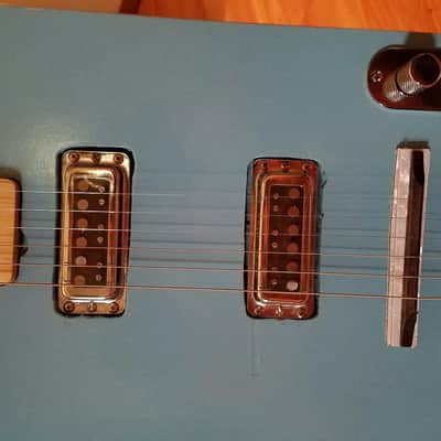 Home Made Bo Diddley  2016 Blue, White image 3