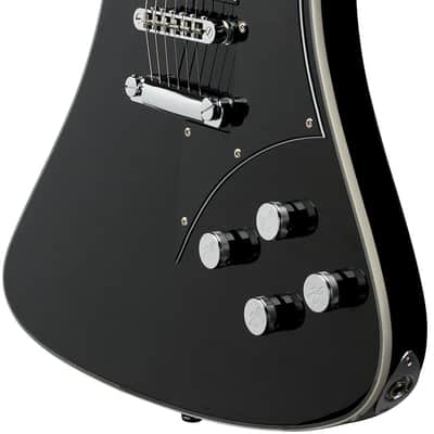 Hagstrom HSFANTOMEN09 Electric Guitar, Fantomen, Black Gloss image 4