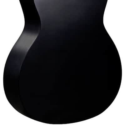 Martin GPC-X1E Grand Performance Acoustic Electric Guitar. HPL Black/Black w/SS image 4
