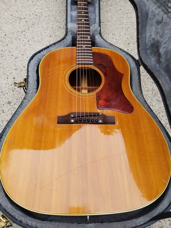 Gibson J50 adj Vintage 1962 Natural image 1