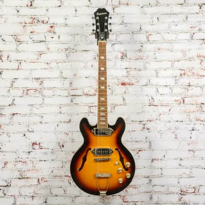 Epiphone 2018 Casino Coupe Hollow-Body Electric Guitar Vintage Sunburst USED image 6