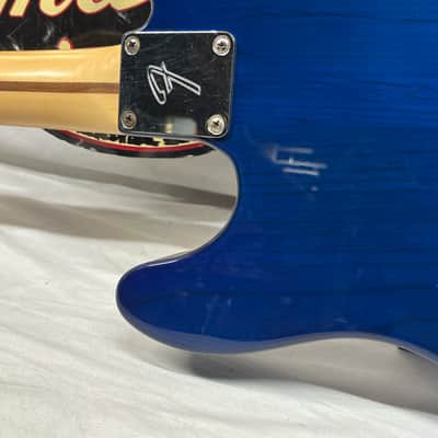Fender Limited Edition Player Telecaster Plus Top Electric Guitar MIM - Made in Mexico - Blue Burst image 14