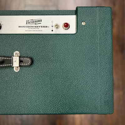 Benson Amps Monarch Reverb Plus 2023 - British Racing Green. NEW, (Authorized Dealer) image 11