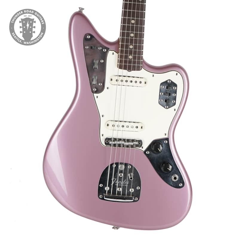 1965 Fender Jaguar Burgundy Mist Metallic Refin