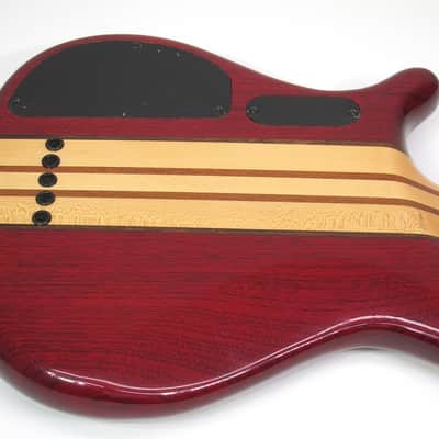 1976 USA Custom Made Electric Bass American Flag Model Red White & Blue Stars & Stripes Inlay wOHSC image 20