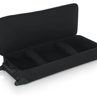 Gator Rigid EPS Foam Lightweight Case w/ Wheels for 49-Note Keyboards GK-49 image 2