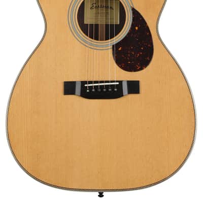 Eastman Guitars E8OM Thermo-cured Orchestra Model Acoustic Guitar - Natural image 1