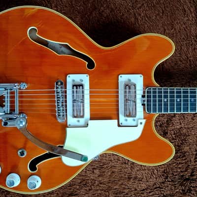 Very Rare Vintage Eko Barracuda Thinline Model 290 Made In Bella Italia image 1
