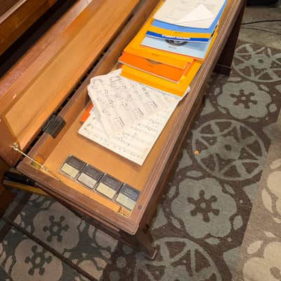 Yamaha Electone FX-20 Organ (Late 1980s–Early 1990s) – Brown image 9