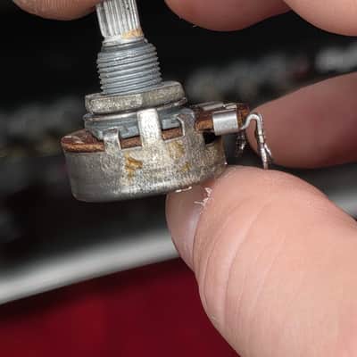 Centralab 500k Potentiometer Split Shaft 1956 image 4