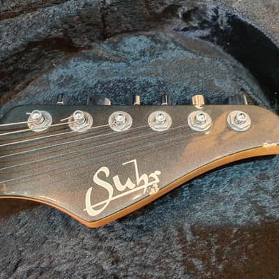 2000 Suhr Standard Stratocaster Strat HH Black Charcoal Pearl image 7