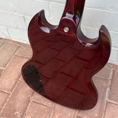 RARE 1974 Greco SG-600 (Angus Young AC/DC Inspired) … Maxon U-1000 PAF REPLICA + Batwing Pickguard + Vibrola ... Made in Japan Lawsuit Era + GIGBAG image 19