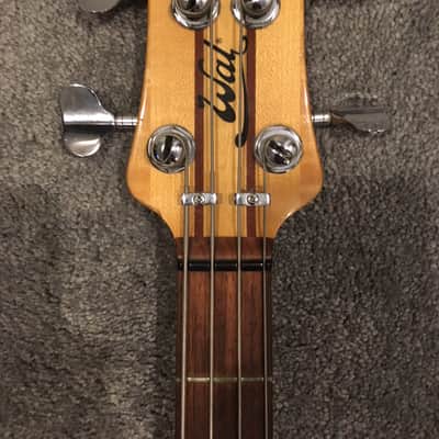 Wal Wal Bass - Mk 1 early 90's Birds-Eye Maple image 2