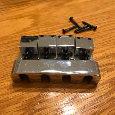 Dimarzio made by Kahler Hi Mass Bass Bridge 80s Chrome RARE Vintage! image 2