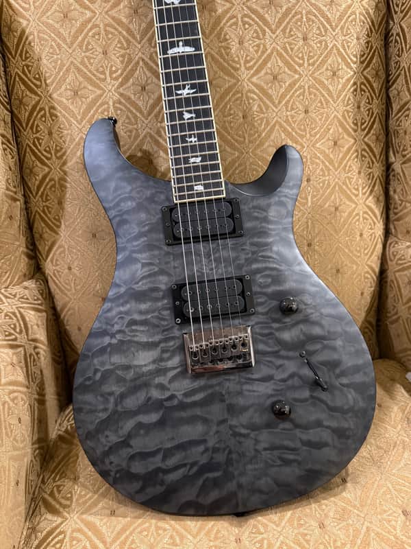 PRS Limited Edition Stealth SE Mark Holcomb 2017 - Gray Black Satin image 1