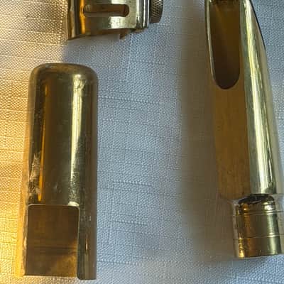 Otto Link Super Tone Master Tenor Saxophone 6* Mouthpiece- vintage1990s 1990's - Gold Bell Metal image 1