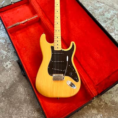 Fender Stratocaster 1975 - Natural original vintage USA maple strat image 4