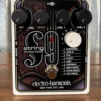 Electro-Harmonix EHX STRING9 String Ensemble Synth Guitar Effect Pedal image 2