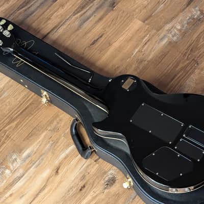 2012 Gibson Alex Lifeson Signature Les Paul Axcess RARE Ebony Black #AL717 Original Run COA & OHSC image 17