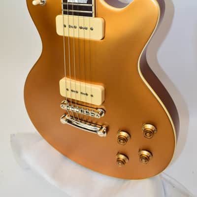 2026 Eastman Guitars SB56/s Electric Guitar, Rosewood Fingerboard, Satin Gold Top w/ Case & COA image 4