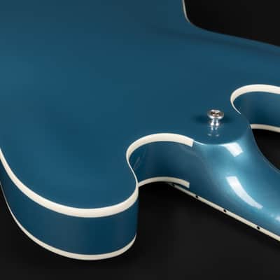 2017 Gibson Memphis Custom ES-335 Block - Pelham Blue | USA Limited Edition Semi-Hollow Burstbucker Humbucker Pickups | CoA OHSC image 16