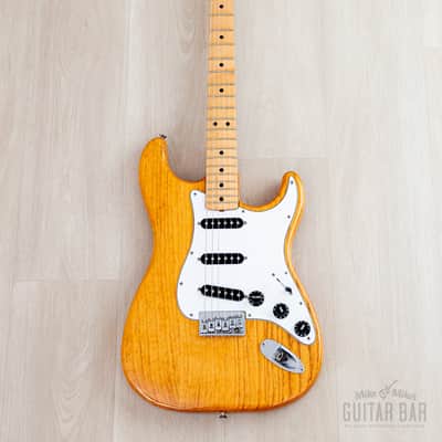 1979 Fender Stratocaster Hardtail Vintage Guitar Natural w/ Case, Featherweight image 2