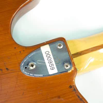 Fender Mocha Telecaster Deluxe Electric Guitar Owned by Sonic Youth image 15