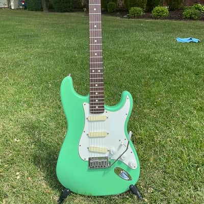 Fender Strat Plus with Rosewood Fretboard 1987 - 1988 - Surf Green Near Mint image 2