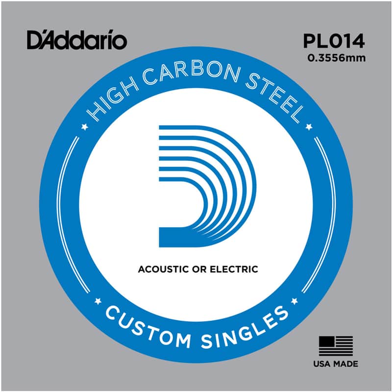D'Addario NW024 Nickel Wound Electric Guitar Single String, .024 image 1