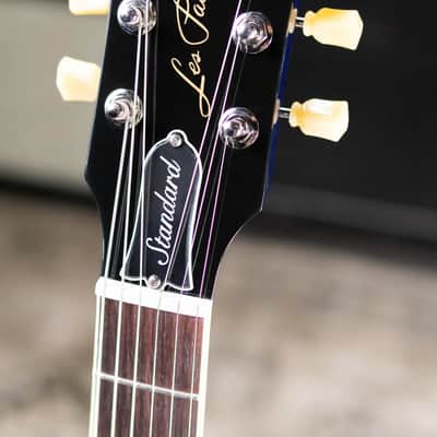 Gibson Les Paul Standard 50s Figured Top Electric Guitar - Blueberry Burst with Hardshell Case image 6