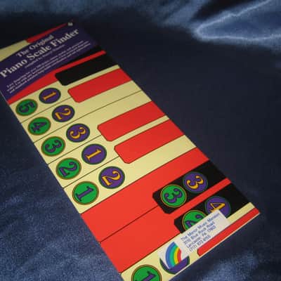 Amsco Publications Original Piano Scale Finder Compact Size 56 Pages image 1