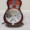 Gold Tone PBRD Paul Beard Signature Round Neck Resonator - Two Tone Tobacco