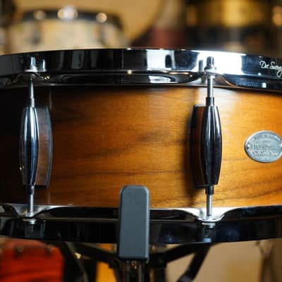 Doc Sweeney Drums Legend Series Snare Drum #29 Walnut - 14x5.5 - Satin Natural image 4