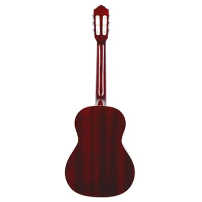 Ortega R121-3/4 WR Wine Red, inkl. Bag - 3/4 classical guitar image 3